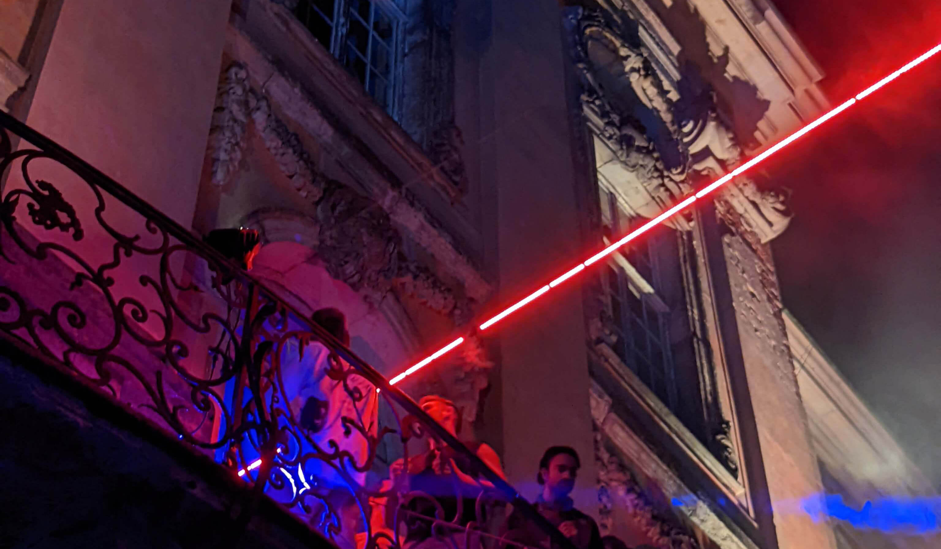 light design festival installation dance