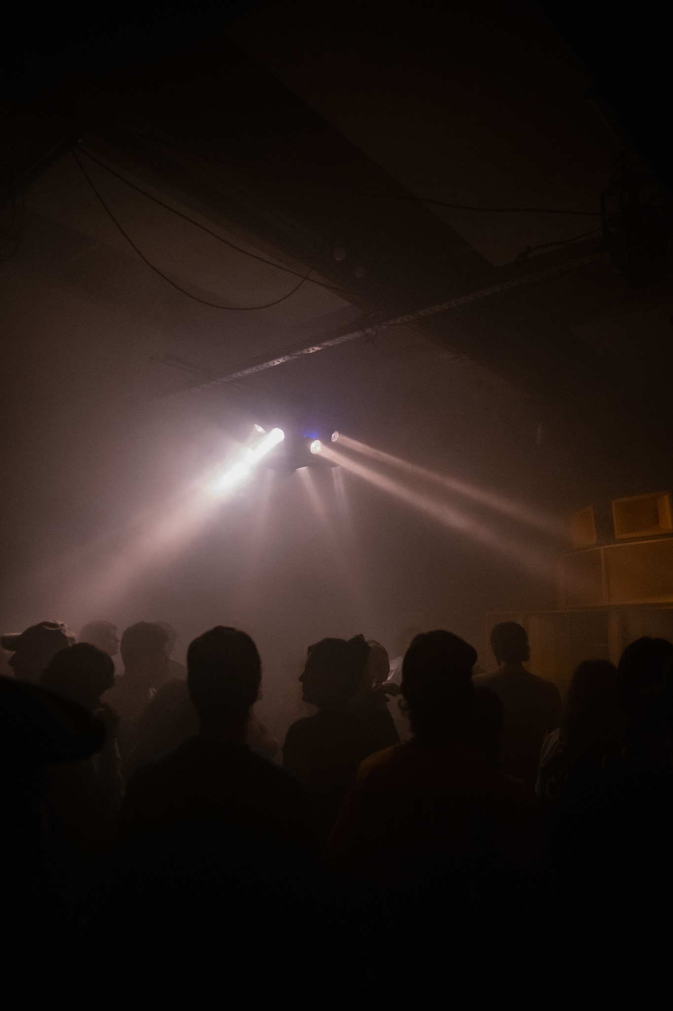 ray of light over ravers dj light party amsterdam